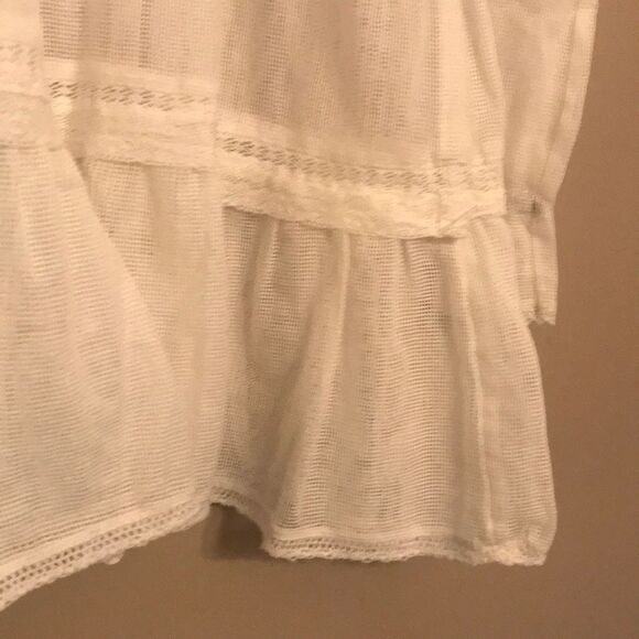 NWT Free People Lace Trimmed Sheer Tunic - Size XS - Picture 5 of 14